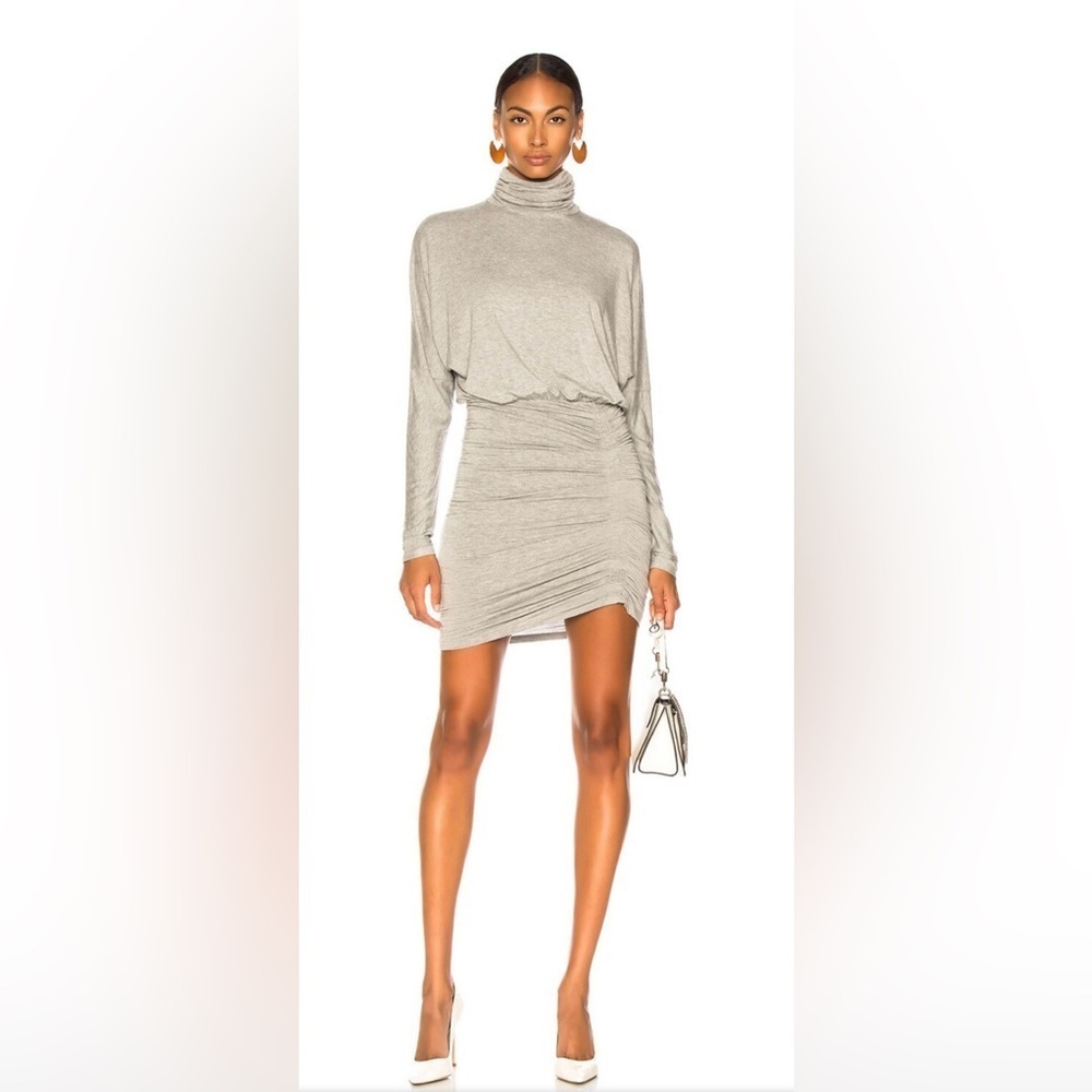 GUC Veronica Beard- Manda Jersey Heather Grey Dress. Size L